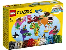 СТОК - Дефектная коробка - Конструктор LEGO Classic Вокруг света (LEGO 11015)