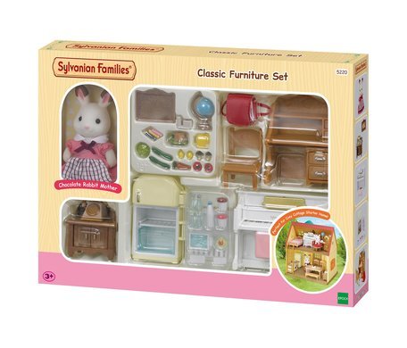 Sylvanian families мебель для детской комнаты